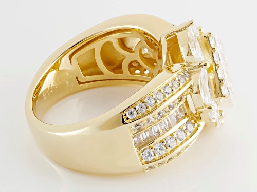 Bella Luce ® 4.28ctw Diamond Simulant Eterno ™ Yellow Ring (2.02ctw Dew) - Size 6