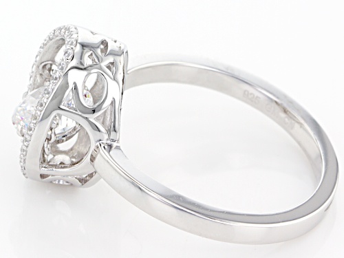 Bella Luce ® 2.07ctw Rhodium Over Sterling Silver 