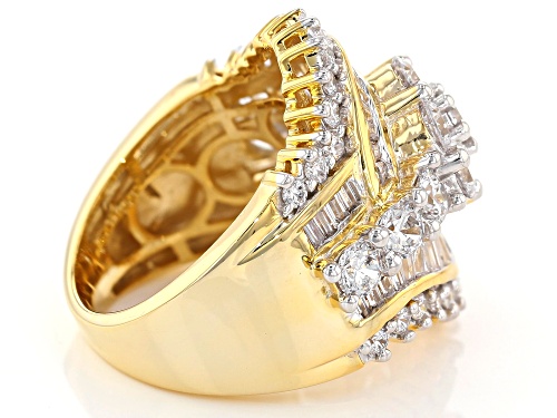 Bella Luce ® 6.77ctw Diamond Simulant Eterno ™ Yellow Ring (4.71ctw Dew) - Size 5