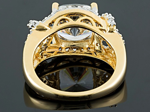 Bella Luce ® 8.62ctw Diamond Simulant Eterno ™ Yellow Ring (4.64ctw Dew) - Size 10