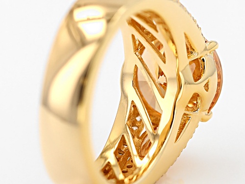 Bella Luce® Dillenium Cut 8.18ctw Diamond Simulants Eterno ™ Yellow Ring (5.33ctw Dew) - Size 11