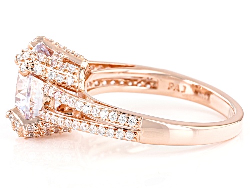 Bella Luce® 6.78ctw Dillenium Cut White Diamond Simulant Eterno™ Rose Ring - Size 11