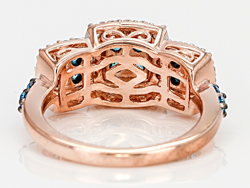 Bella Luce ® Esotica ™ 1.93ctw Neon Apatite & White Diamond Simulants Eterno ™ Rose Ring - Size 11