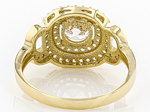 Bella Luce® 1.50ctw 10K Yellow Gold Ring (0.85ctw DEW) - Size 7