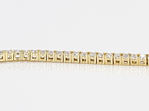 Bella Luce ® 3.18CTW White Diamond Simulant 10K Yellow Gold Bracelet (0.53CTW DEW) - Size 8
