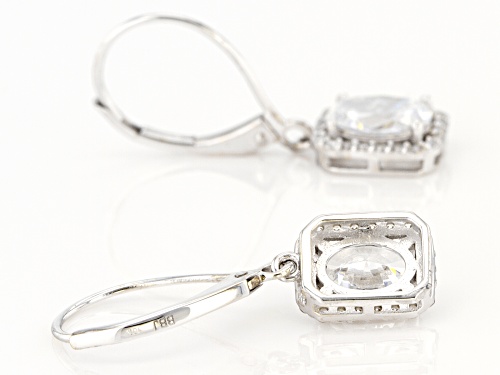 Bella Luce ® 3.08ctw 10k White Gold Earrings (1.74ctw DEW)