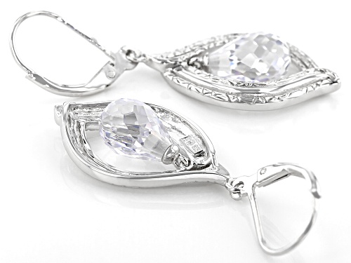 Bella Luce ® 11.60ctw Rhodium Over Sterling Silver Earrings (3.60ctw DEW)