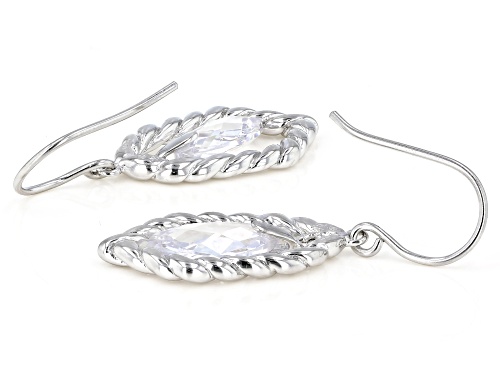 Bella Luce ® 8.44ctw Rhodium Over Sterling Silver Earrings (4.96ctw DEW)