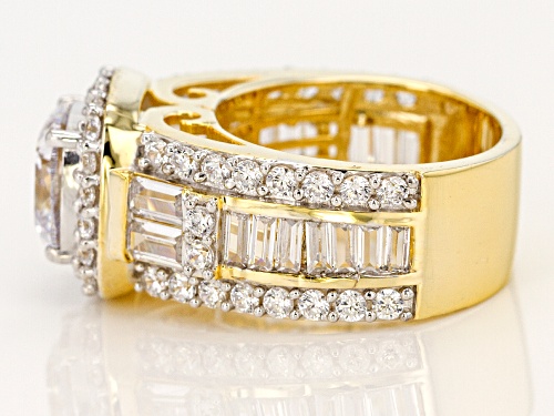 Bella Luce ® 10.96CTW White Diamond Simulant Eterno ™ Yellow Ring - Size 11