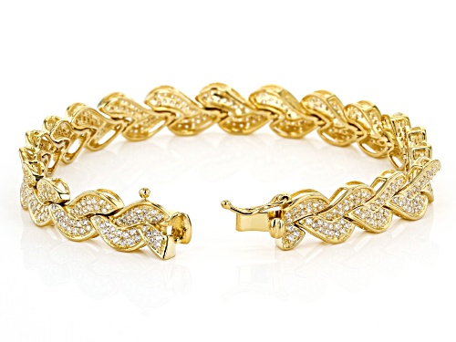 Bella Luce ® 5.20CTW White Diamond Simulant Eterno ™ Yellow Bracelet - Size 8