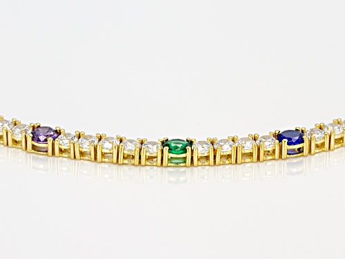 Bella Luce ® 11.55CTW Multicolor Gemstone Simulants Eterno ™ Yellow Bracelet - Size 8