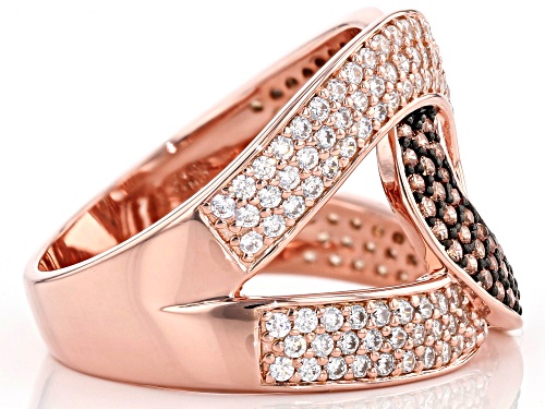 Bella Luce ® 1.99ctw Multicolor Diamond Simulants Eterno ™ Rose Ring (0.89ctw DEW) - Size 7