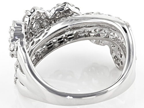 Bella Luce ® 4.31ctw Rhodium Over Sterling Silver Ring (2.33ctw DEW) - Size 7