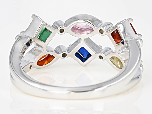 Bella Luce ® 1.26ctw Multicolor Sapphire and White Diamond Simulants Ring - Size 6