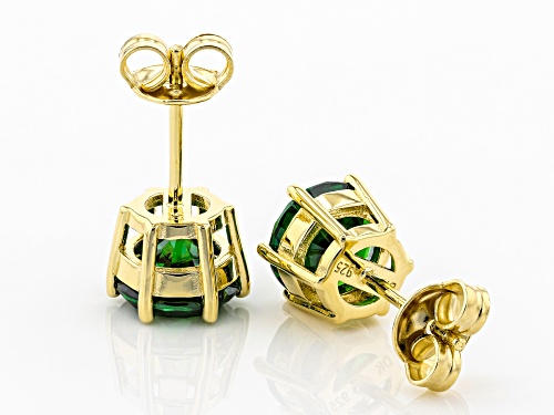 Bella Luce ® 6.65ctw Emerald Simulant Eterno ™ Yellow Earrings (4.08ctw DEW)