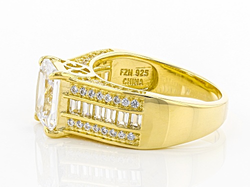 Bella Luce ® 6.02ctw Diamond Simulant Eterno™ Yellow Ring (3.52ctw Dew) - Size 7