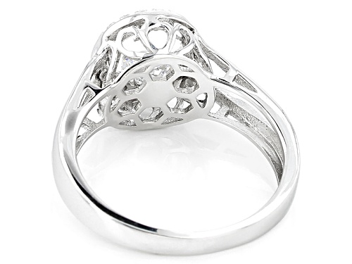 Bella Luce ® 1.04ctw Rhodium Over Sterling Silver 