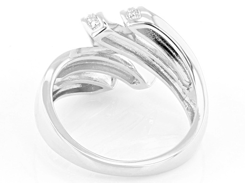 Emulous™ Round White Diamond Accent Rhodium Over Brass Ring - Size 7
