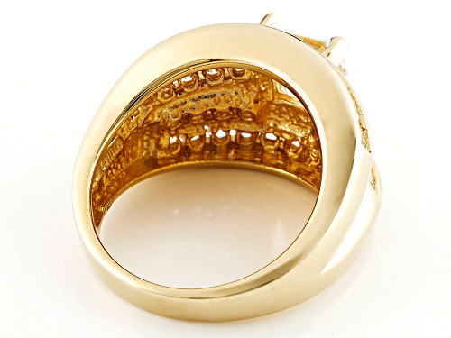 Bella Luce ® 2.90ctw Diamond Simulant Eterno ™ Yellow Ring (2.18ctw Dew) - Size 5