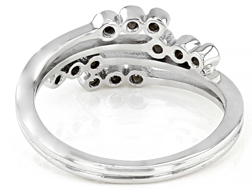Bella Luce ® 0.35ctw Rhodium Over Sterling Silver Ring (0.18ctw DEW) - Size 7