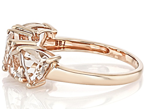 2.44ctw Cor-De-Rosa™ Morganite 10k Rose Gold Ring - Size 5