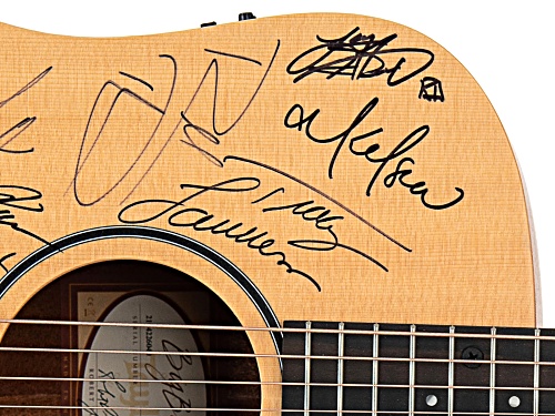 Back The Beat: 2017 CMA Fest Autographed Taylor Guitar