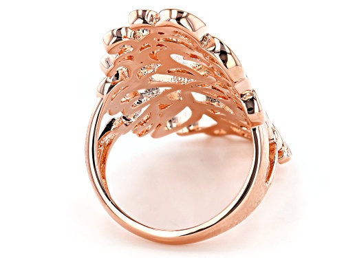 Timna Jewelry Collection™ Copper Filigree Knuckle Ring - Size 7