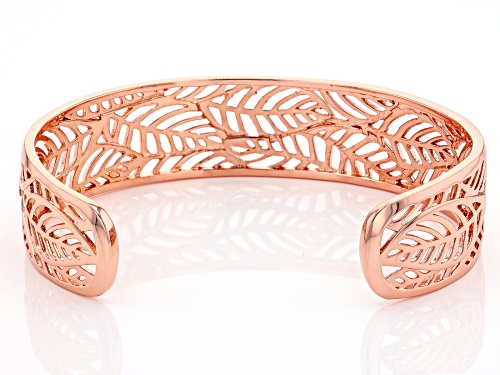 Timna Jewelry Collection™ Copper Leaf Cuff Bracelet