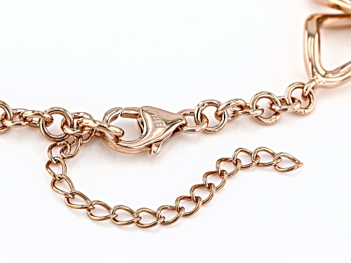 Timna Jewelry Collection™ Copper Organic Link Bracelet - Size 7.5