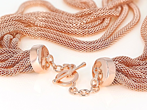 Timna Jewelry Collection™ Copper Seven-Strand Mesh Necklace