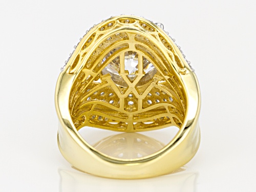 Charles Winston For Bella Luce ® 15.53ctw, Diamond Simulant, Eterno ™ Yellow Ring (8.75ctw Dew) - Size 11