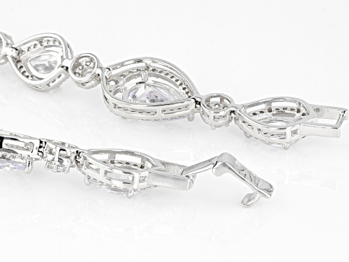 Charles Winston For Bella Luce ® 34.38CTW Rhodium Over Sterling Silver Bracelet. (22.18CTW DEW) - Size 7.5