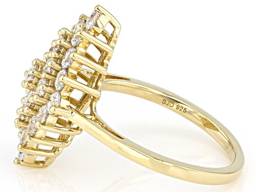 Charles Winston Bella Luce® 1.76ctw White Diamond Simulant Eterno™ Yellow Ring (1.06ctw DEW) - Size 11
