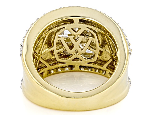 Charles Winston For Bella Luce® 4.13ctw White Diamond Simulant Eterno™ Yellow Ring - Size 7