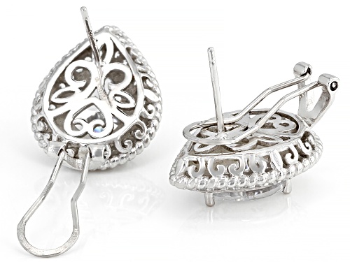 Bella Luce ® 9.25ctw Rhodium Over Sterling Silver Earrings