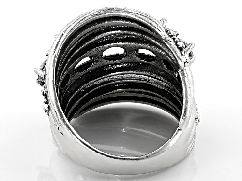 Bella Luce ® 3.78ctw Rhodium Over Sterling Silver Ring - Size 6