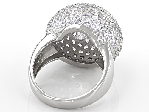 Bella Luce ® 2.96ctw Rhodium Over Sterling Silver Ring - Size 7