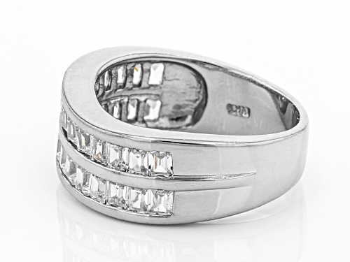 Bella Luce ® 2.70ctw Rhodium Over Sterling Silver Ring - Size 7