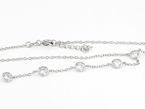 Bella Luce ® 2.15ctw Rhodium Over Sterling Silver Necklace - Size 17