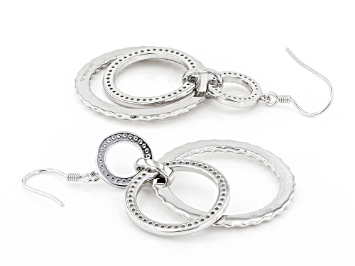 Bella Luce ® 2.08ctw Rhodium Over Sterling Silver Earrings