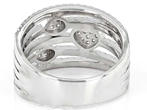 Bella Luce ® 1.10ctw Rhodium Over Sterling Silver Ring - Size 5