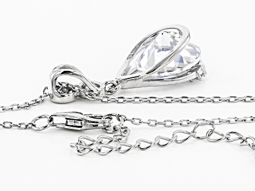 Bella Luce ® Rhodium Over Sterling Silver Pendant With Chain