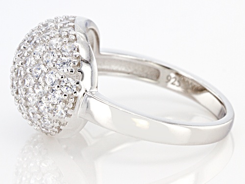 Bella Luce ® 1.92ctw Rhodium Over Sterling Silver Ring - Size 8