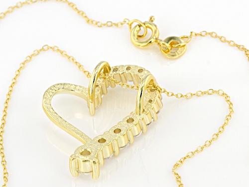 Bella Luce ® 1.15ctw Eterno ™ Yellow Heart Pendant With Chain