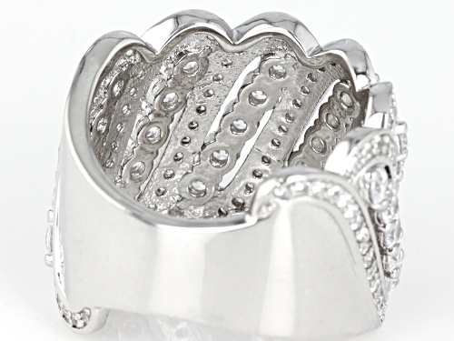 Bella Luce® 4.83ctw Rhodium Over Sterling Silver Ring - Size 7