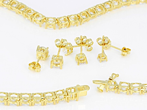 Bella Luce® 69.92ctw Eterno™ Yellow Necklace and Earrings Set (42.66ctw DEW)