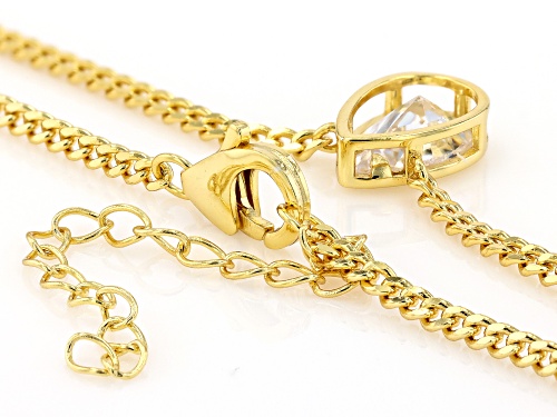 Bella Luce® 2.10ctw White Diamond Simulant Eterno™ Yellow Necklace(1.27ctw DEW) - Size 16