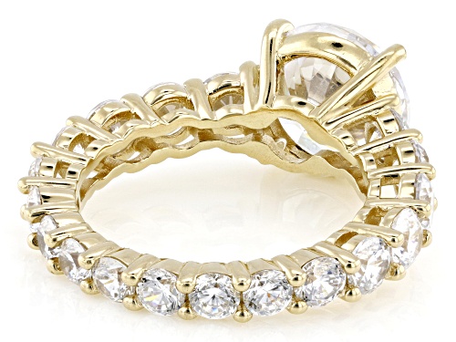 Bella Luce® 11.64ctw White Diamond Simulant Eterno™ Yellow Ring(7.05ctw DEW) - Size 9