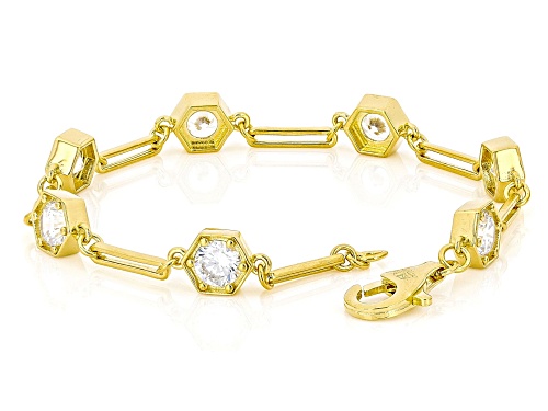 Bella Luce® 5.53ctw White Diamond Simulant Eterno™ Yellow Bracelet - Size 7.5