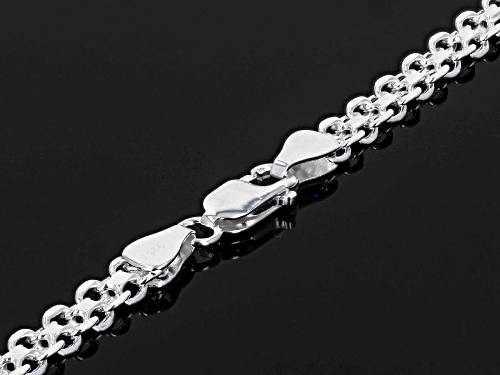 Sterling Silver 5mm Bismark 20 Inch Chain - Size 20